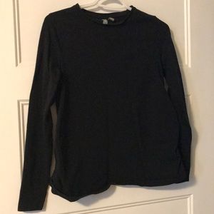 ASOS black fitted long sleeve